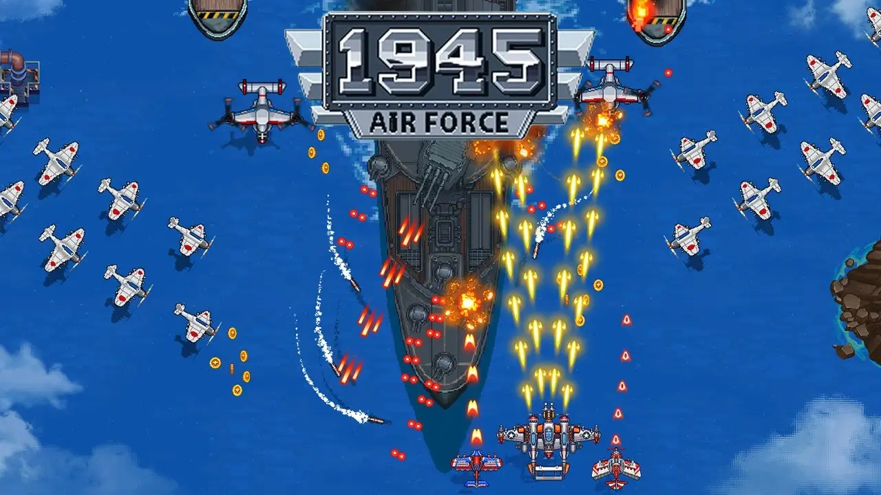 1945 Air Force Mod Apk v12.96 (Unlimited Money and Diamond)