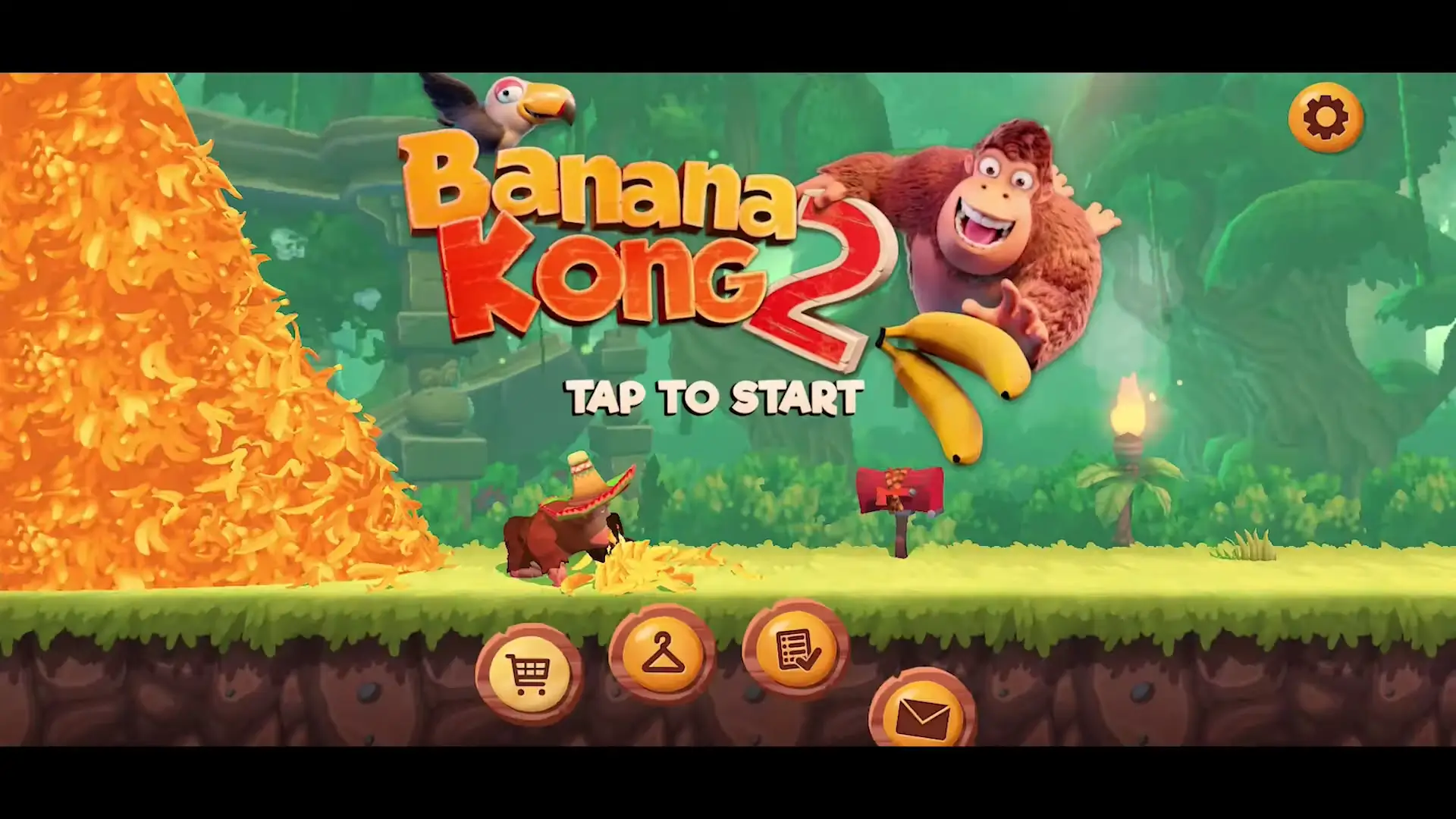 Banana Kong 2 Mod Apk v1.3.8 (Unlimited Money and Gems)