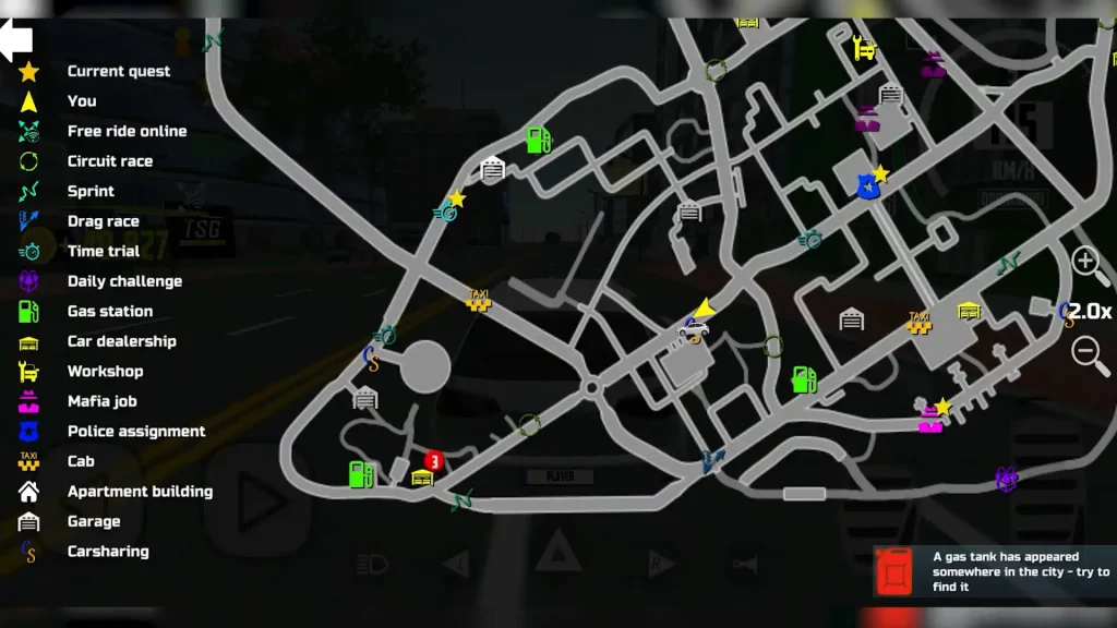 Car Simulator 2 Mod Apk VIP Unlocked