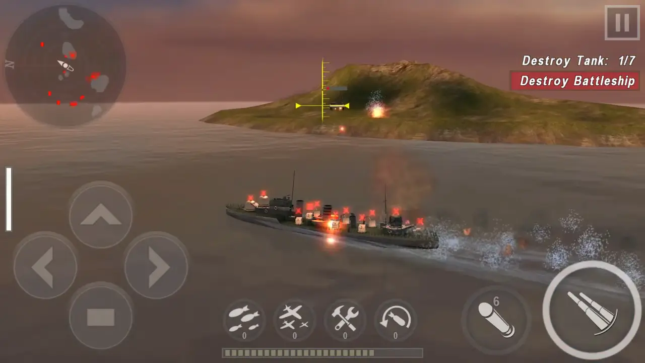 Warship Battle 3D World War II Mod Apk 2024