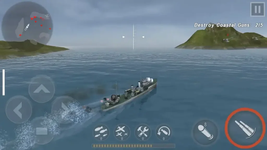 Warship Battle 3D World War II Mod Apk Unlimited Money And Gold