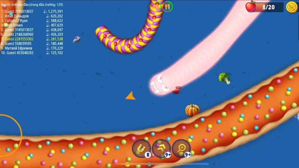 Worms Zone Io Unlocked Skins